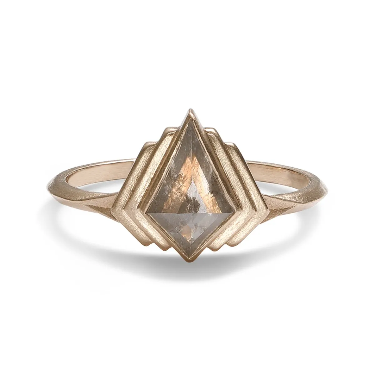 Sale Betsy & Iya Adra salt & pepper diamond ring