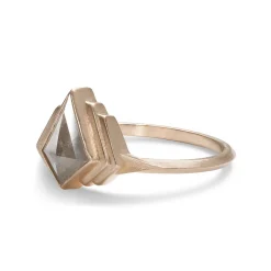 Sale Betsy & Iya Adra salt & pepper diamond ring