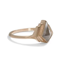 Sale Betsy & Iya Adra salt & pepper diamond ring