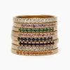 Fashion Betsy & Iya Asa ring - colored gemstones