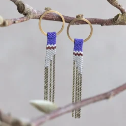 Sale Betsy & Iya Avant Earrings in Royal Blue