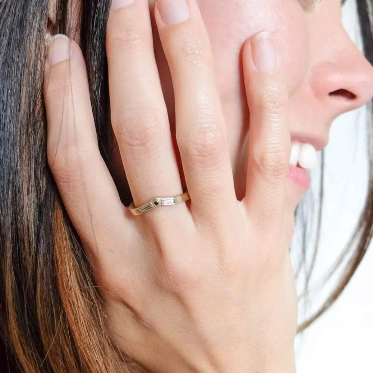 Best Betsy & Iya Basio Ring - Black Diamond