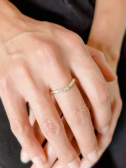 Hot Betsy & Iya Basio Ring - White Diamond