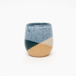 Sale Betsy & Iya Blue Dipped Tea Cup