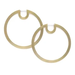 Online Betsy & Iya Bombona hoop earrings - Large