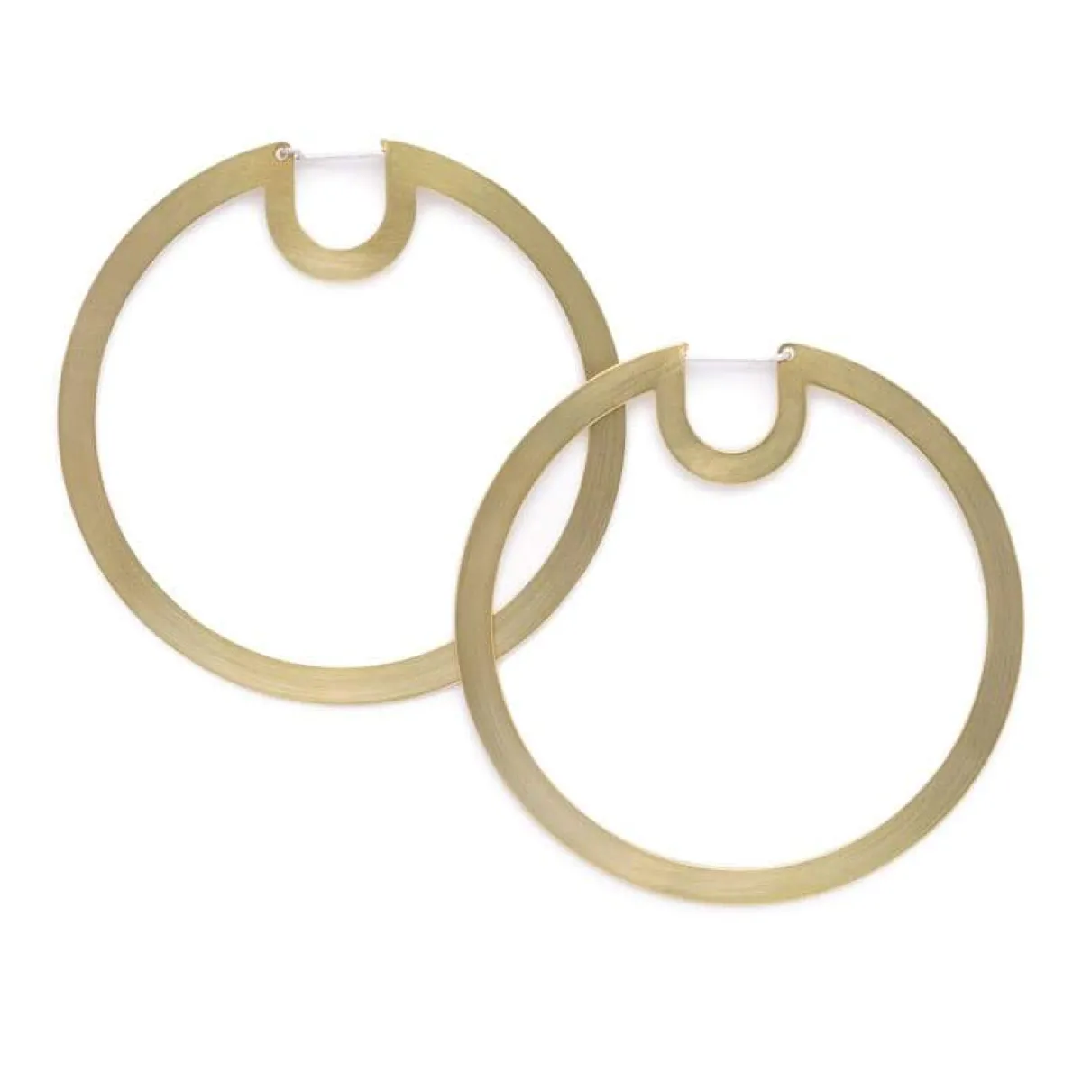 Online Betsy & Iya Bombona hoop earrings - Large