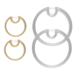 Online Betsy & Iya Bombona hoop earrings - Large