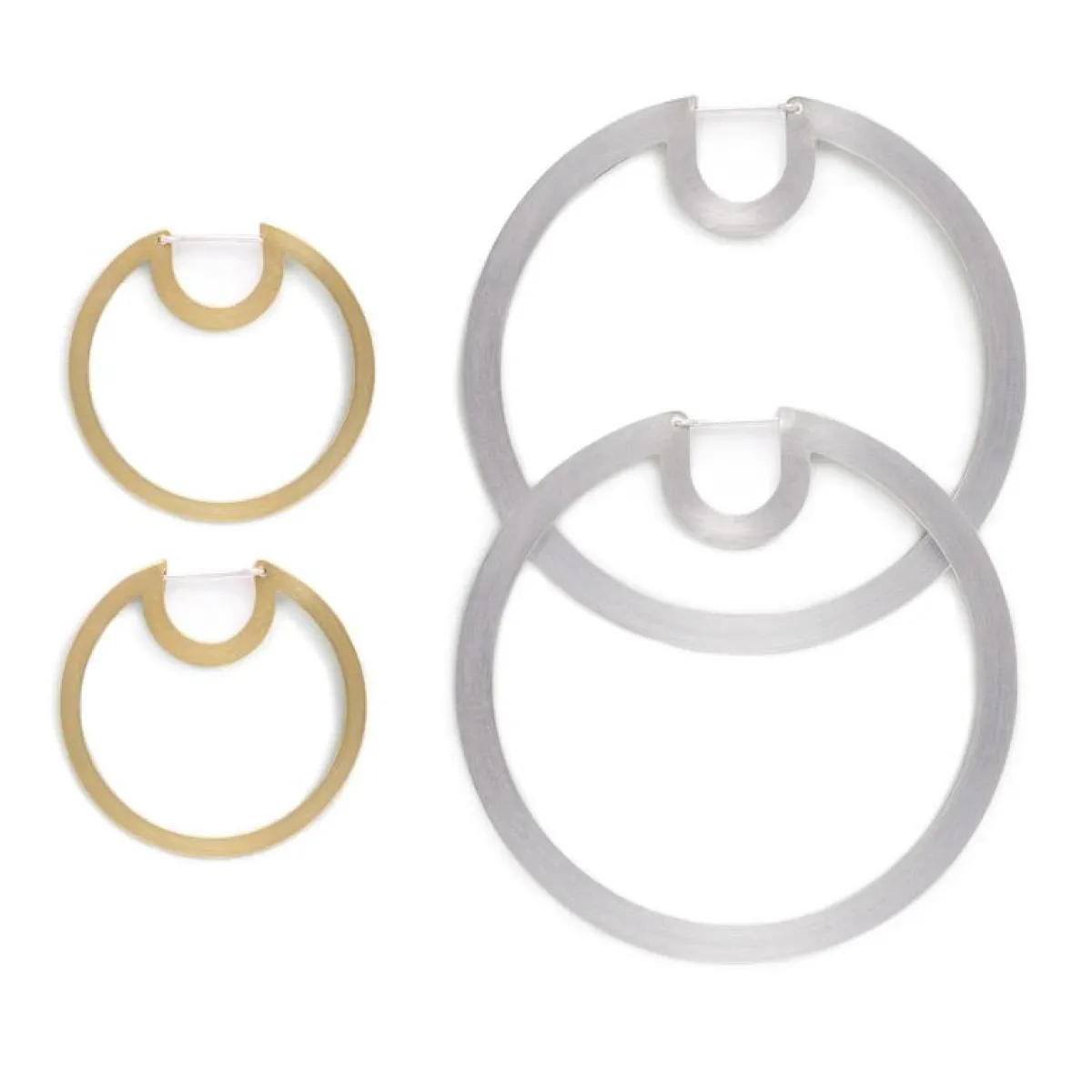 Online Betsy & Iya Bombona hoop earrings - Large