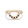 Hot Betsy & Iya Cor Ring - Black Diamonds