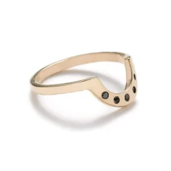 Hot Betsy & Iya Cor Ring - Black Diamonds