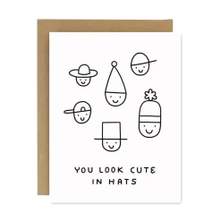 Outlet Betsy & Iya Cute in Hats Card