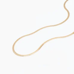 Discount Betsy & Iya Delicate Herringbone Chain Necklace