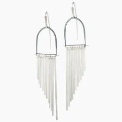 Online Betsy & Iya Demimonde Silver Celestial Earrings