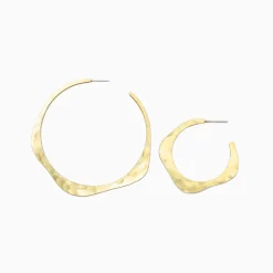 Online Betsy & Iya Doble hoop earrings