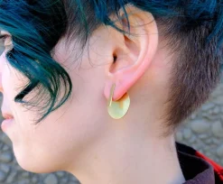 New Betsy & Iya Dual Shape Ear Jacket Earrings