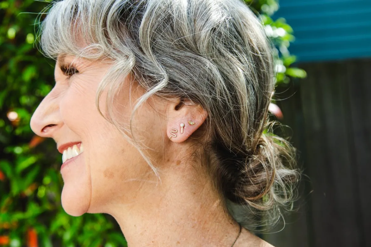 Hot Betsy & Iya Dulcis stud earrings