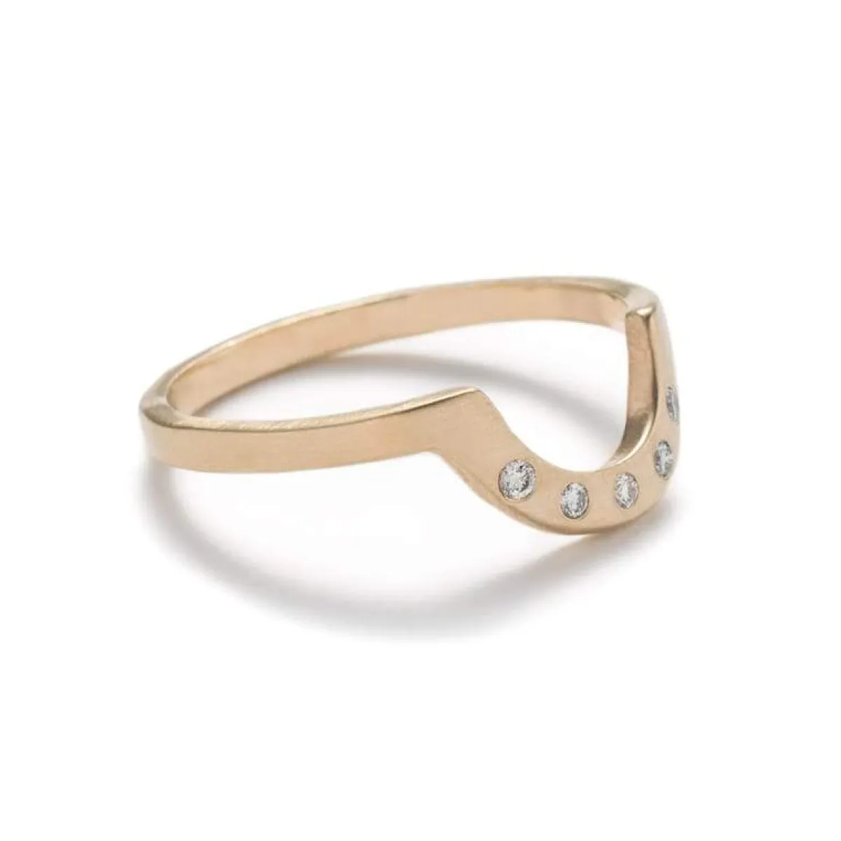 Discount Betsy & Iya Earth Diamond Cor Ring - White Diamonds