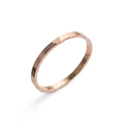 Sale Betsy & Iya Faceted Gold-Filled stacker ring