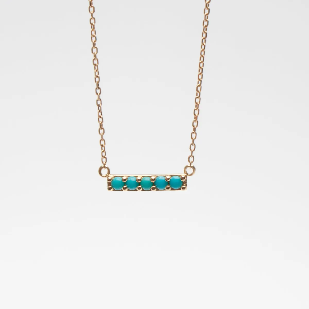 Discount Betsy & Iya Gemstone Bar Necklace