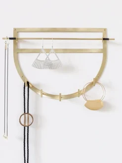 Online Betsy & Iya Half Moon Hanging Jewelry Organizer