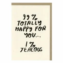 New Betsy & Iya 99% Happy for You Card