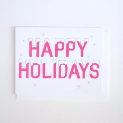 Hot Betsy & Iya Icy Happy Holidays Card