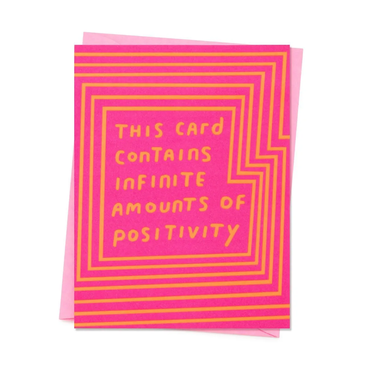 Fashion Betsy & Iya Infinite Positivity Card
