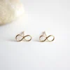 Sale Betsy & Iya Infinity Stud Earrings
