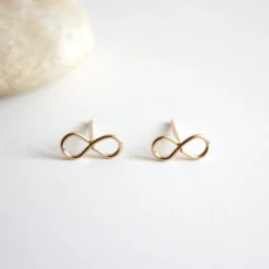 Sale Betsy & Iya Infinity Stud Earrings