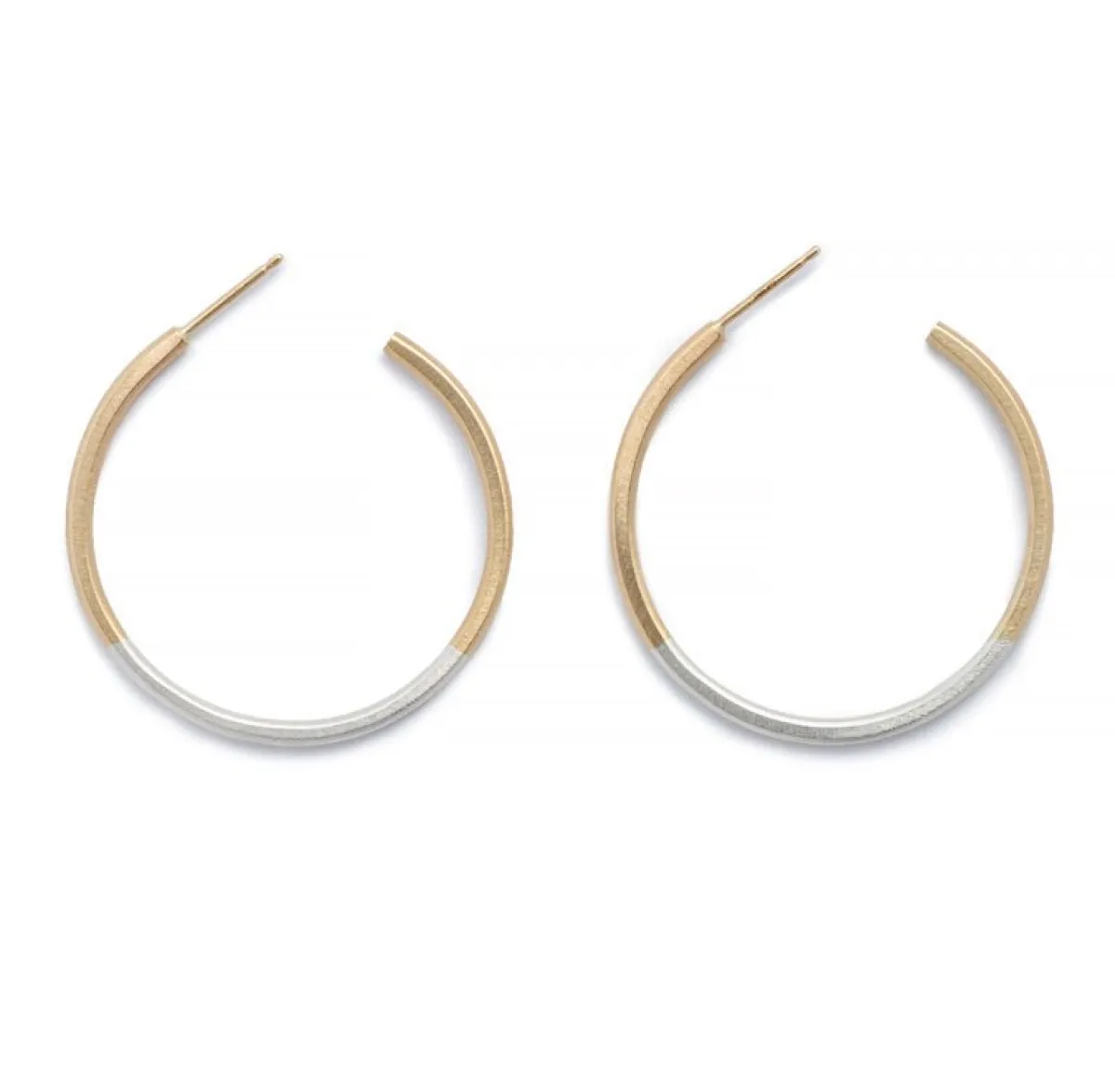 Hot Betsy & Iya Koa hoop earring - 14k gold