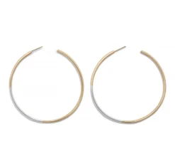 Hot Betsy & Iya Koa hoop earring - 14k gold