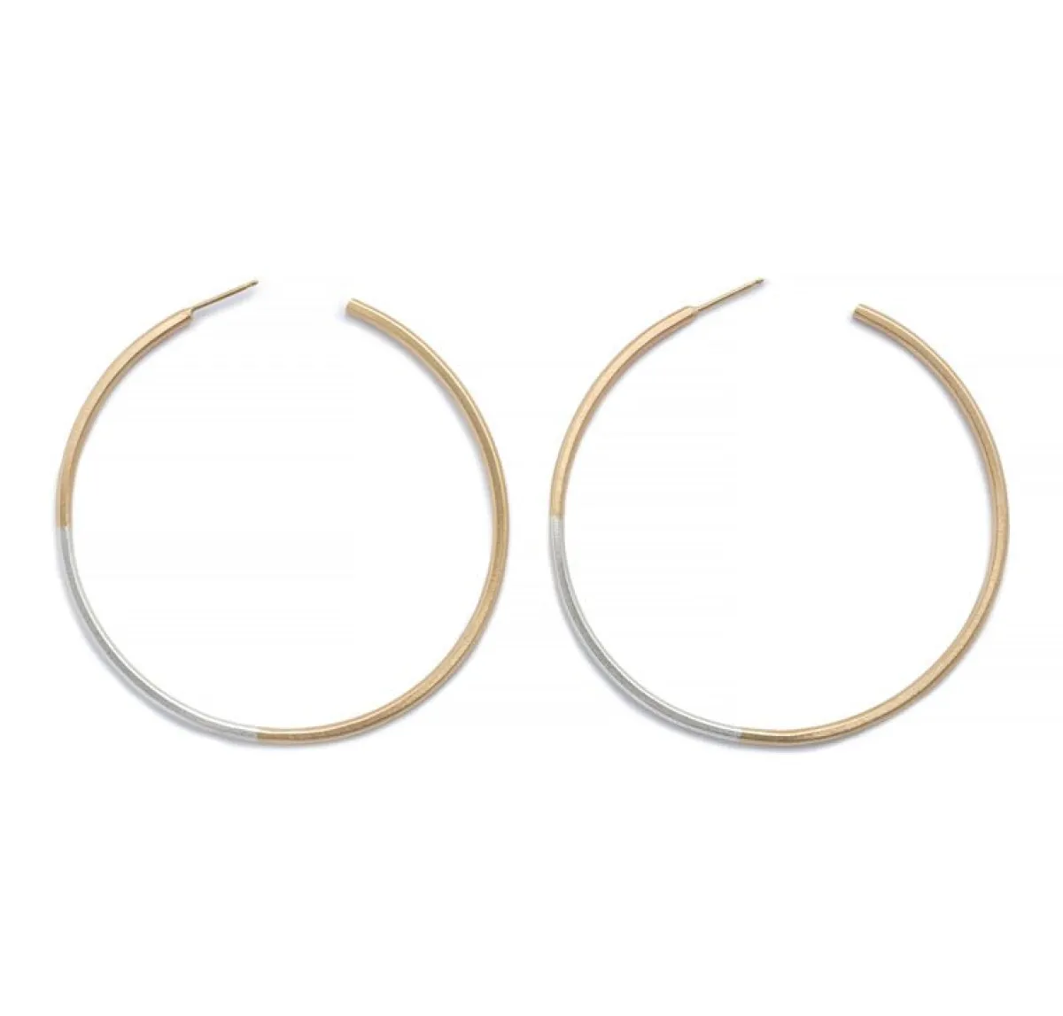 Hot Betsy & Iya Koa hoop earring - 14k gold