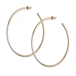 Hot Betsy & Iya Koa hoop earring - 14k gold