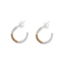 New Betsy & Iya Koa hoop earrings - Mini