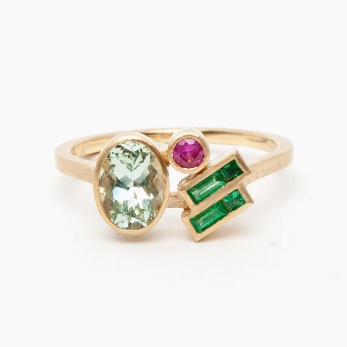 Discount Betsy & Iya Laetus ring - Mint Beryl
