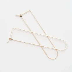 Sale Betsy & Iya Large U-Shaped Hoop Earrings