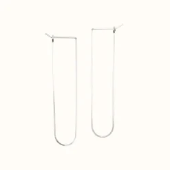 Sale Betsy & Iya Large U-Shaped Hoop Earrings