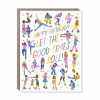 New Betsy & Iya Let the Good Times Roll Birthday Card
