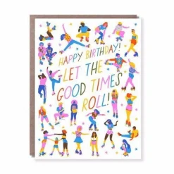 New Betsy & Iya Let the Good Times Roll Birthday Card
