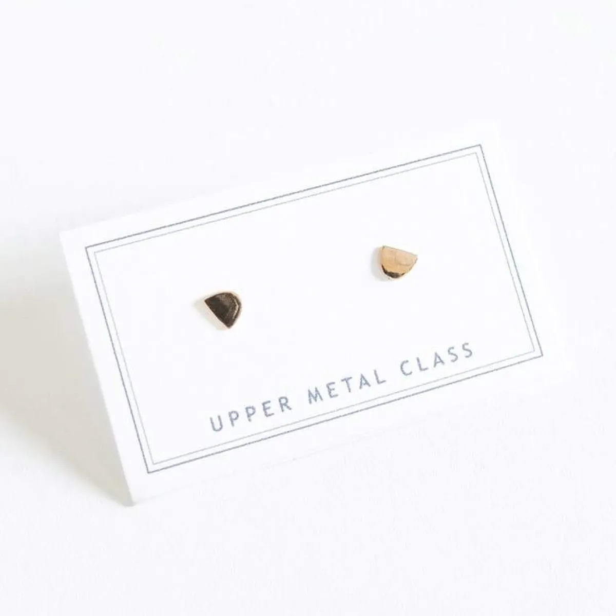 Sale Betsy & Iya Mini Semi Oval Earrings