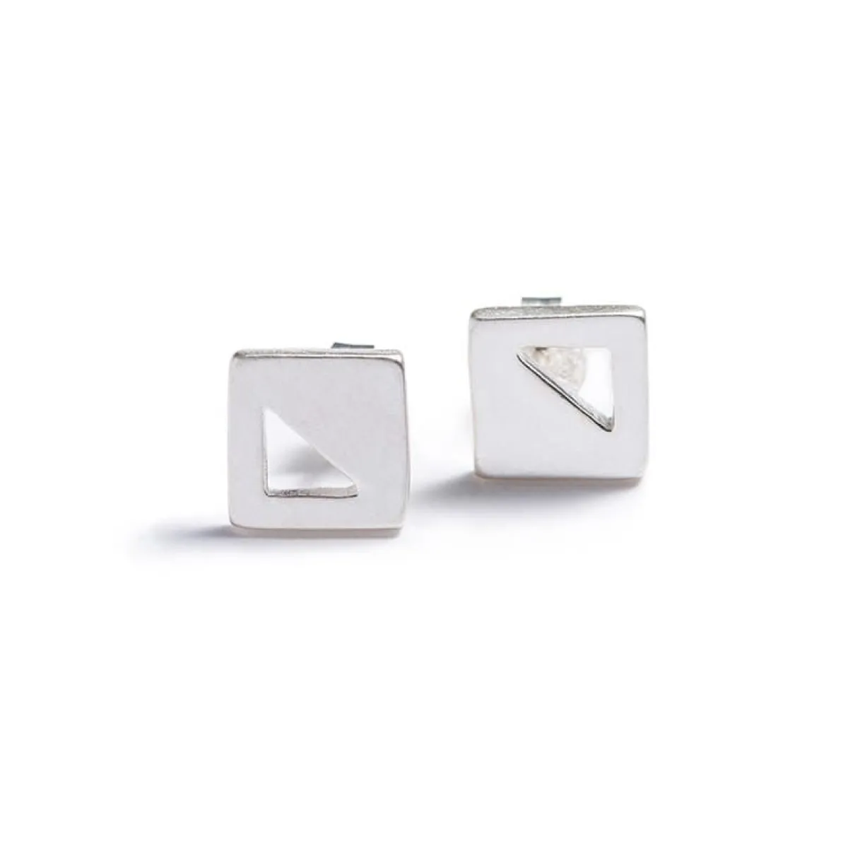 Fashion Betsy & Iya Mini Square Geometric Stud Earrings