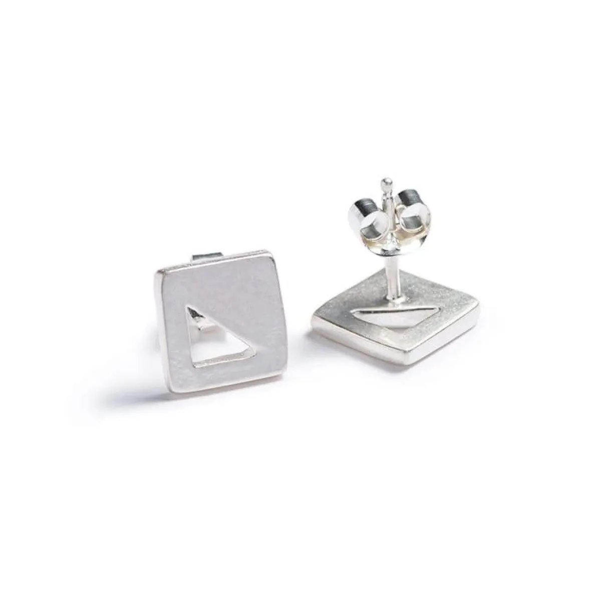 Fashion Betsy & Iya Mini Square Geometric Stud Earrings