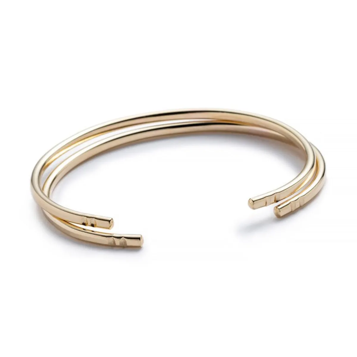 Hot Betsy & Iya Mollia cuff bracelet - 10k gold