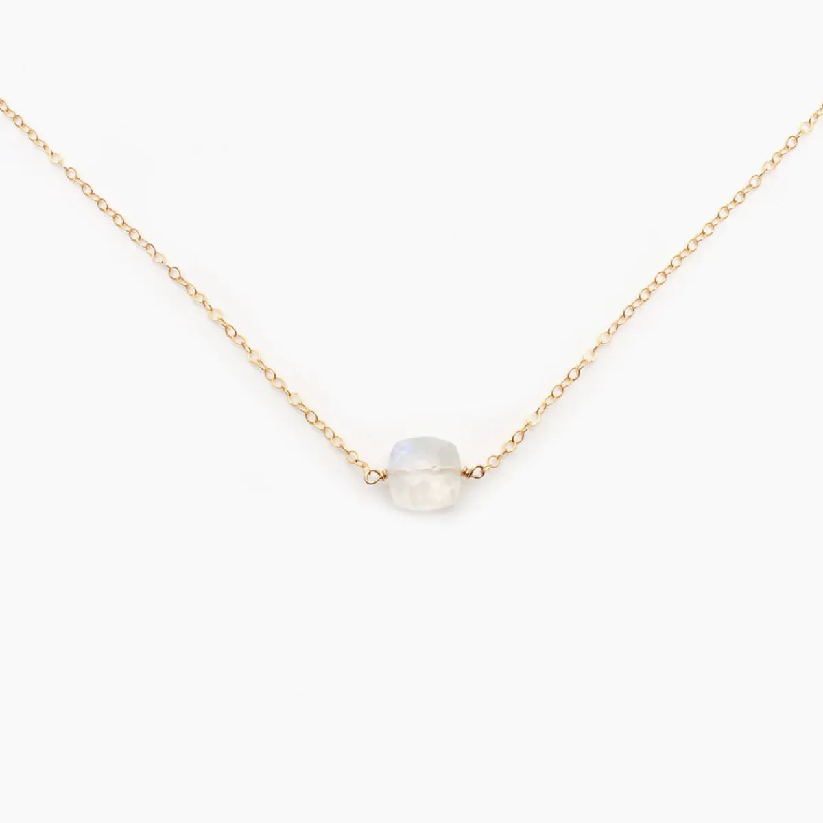 Hot Betsy & Iya Moonstone "Cushion" Necklace