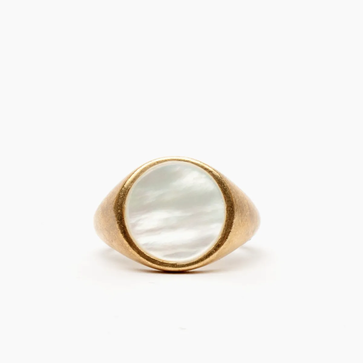 Best Betsy & Iya Mother of Pearl Signet Ring
