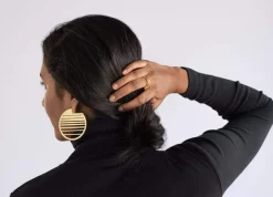 Online Betsy & Iya Ocaso hoop earrings