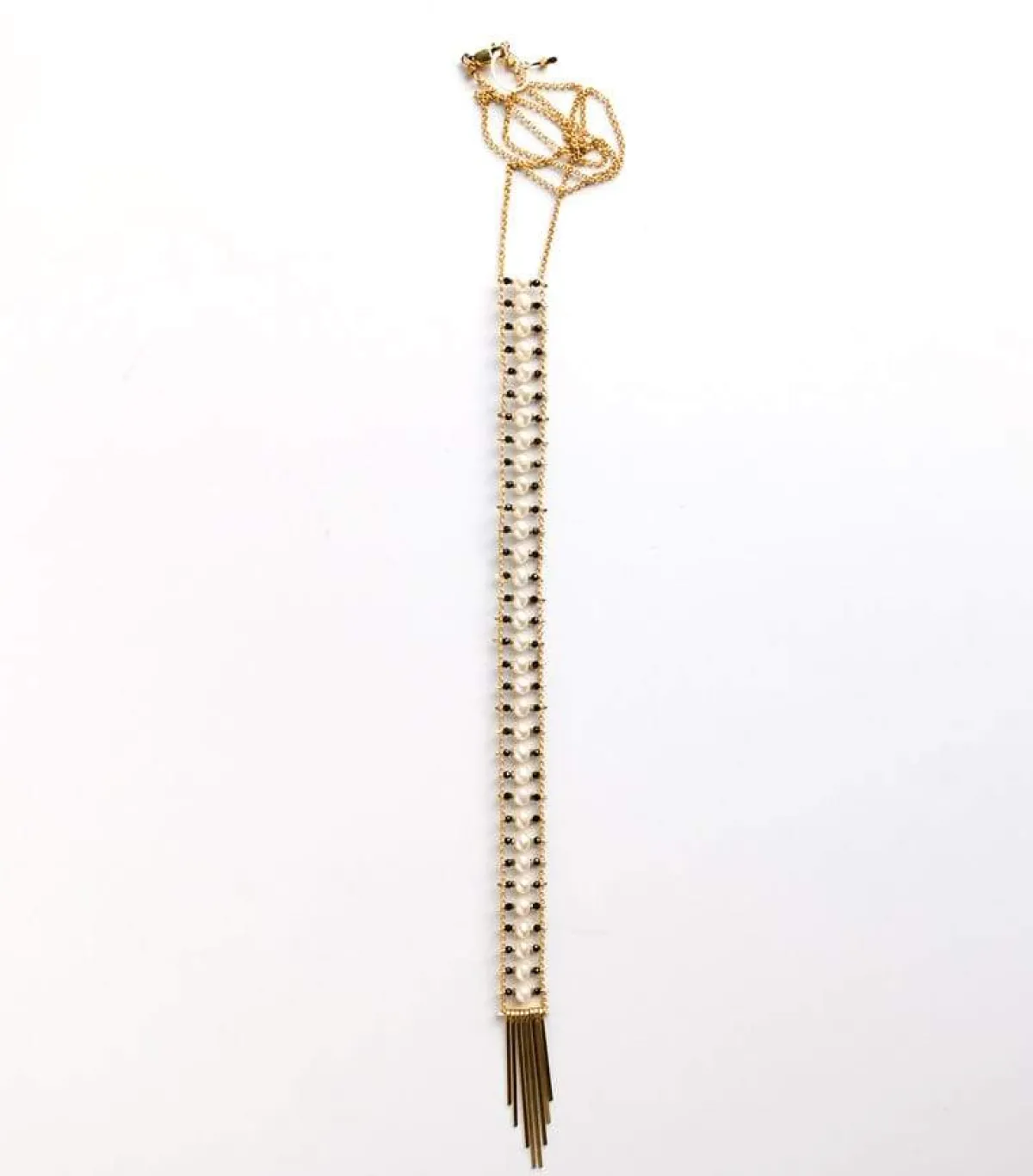 Clearance Betsy & Iya Pearl Ladder Necklace