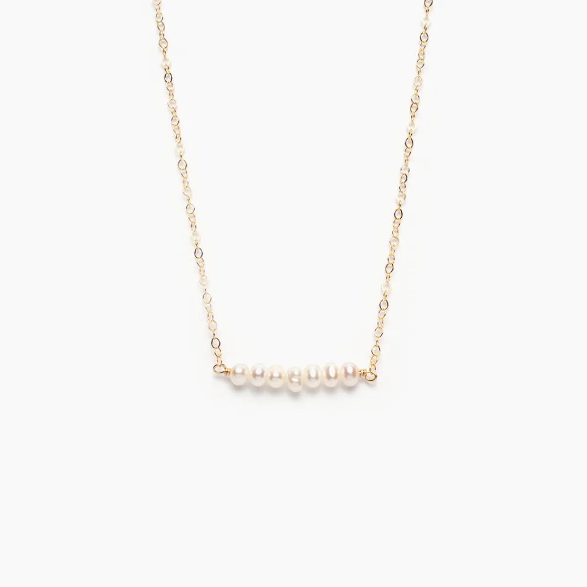 Discount Betsy & Iya Pearl Linked Necklace
