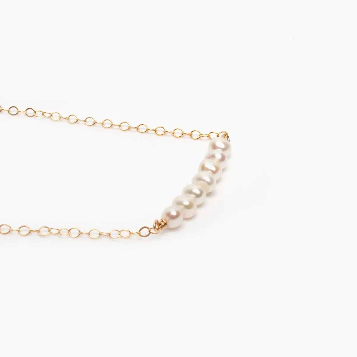Discount Betsy & Iya Pearl Linked Necklace