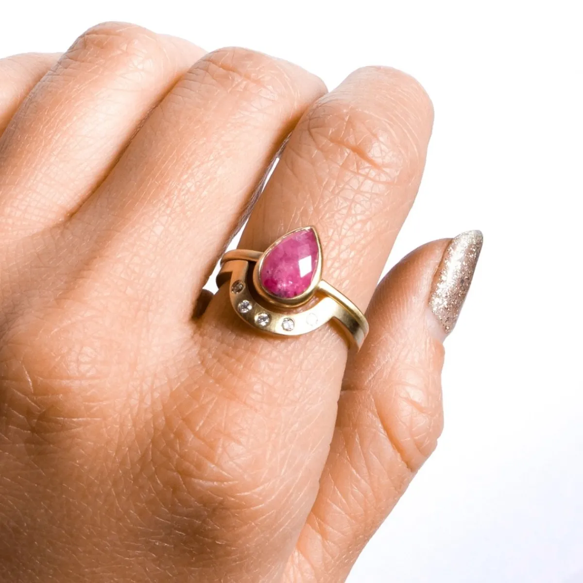 Clearance Betsy & Iya Pirum Ruby ring